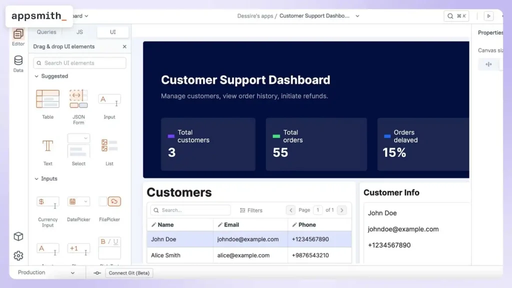 低代码平台AI集成实操界面:拖拽+智能建议助力中小企业数字化
